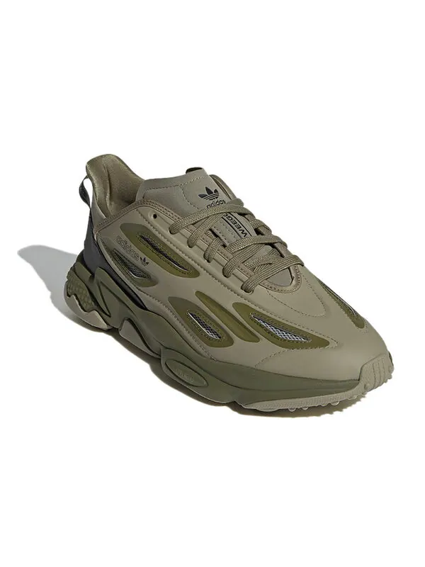 Кроссовки оригиналы ozweego celox Adidas — изображение 3 из 4, зеленый