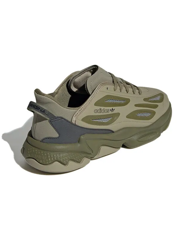 Кроссовки оригиналы ozweego celox Adidas — изображение 4 из 4, зеленый