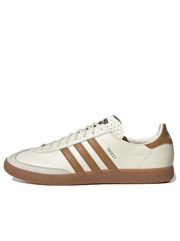 Кроссовки triest 'cream white gum' Adidas — изображение 1 из 4, кремовый/коричневый