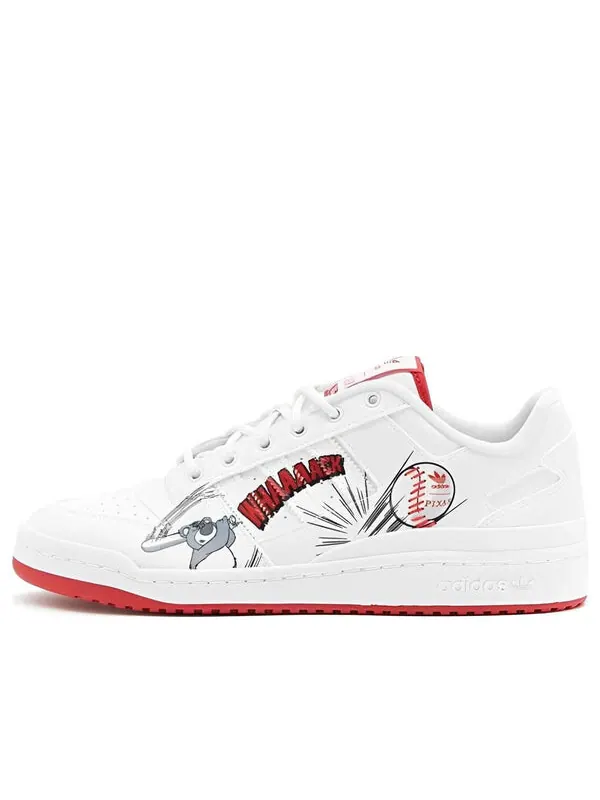 Кроссовки disney pixar x forum низкие Adidas — изображение 1 из 4, белый/красный