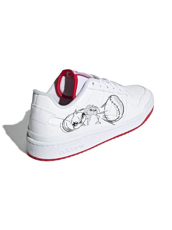 Кроссовки disney pixar x forum низкие Adidas — изображение 3 из 4, белый/красный