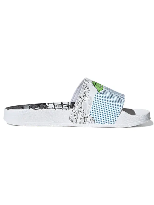 Тапочки monsters inc. x adilette lite 'mike & sulley' Adidas — изображение 2 из 4