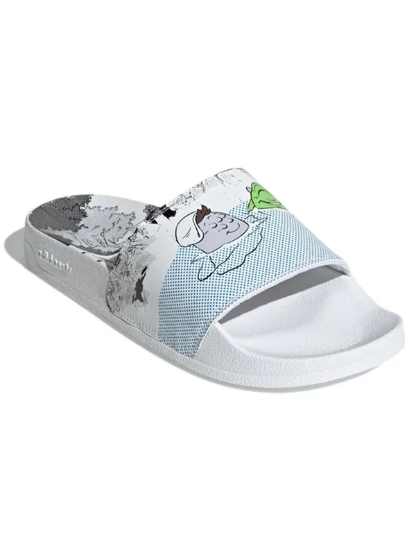 Тапочки monsters inc. x adilette lite 'mike & sulley' Adidas — изображение 3 из 4