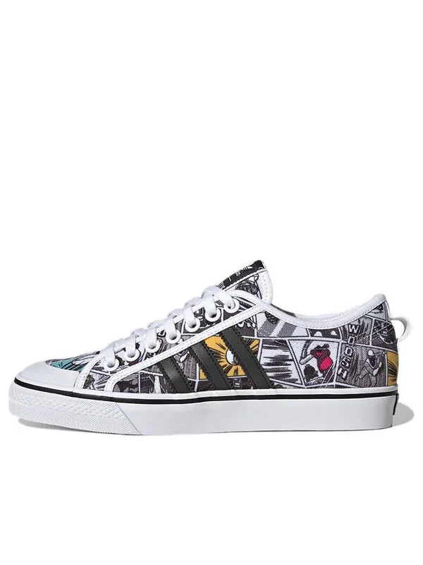 Кроссовки disney pixar x nizza Adidas — изображение 1 из 4, белый/черный