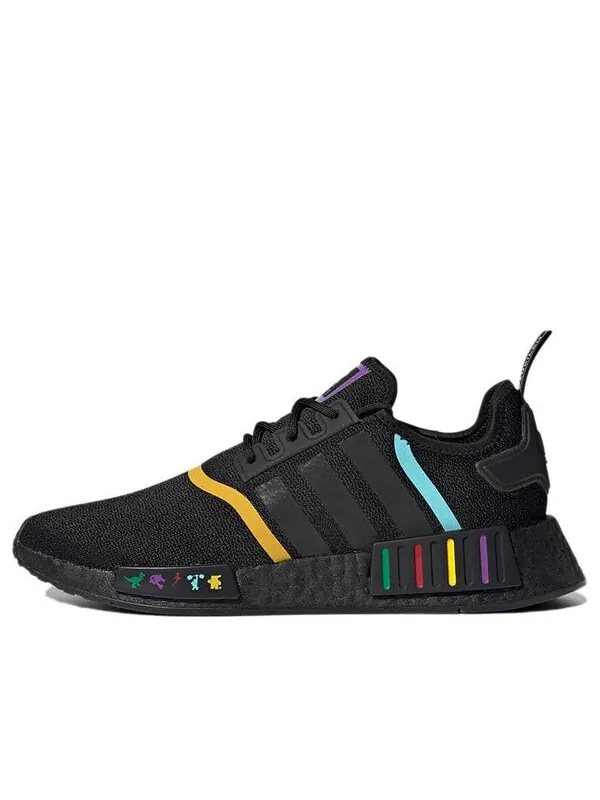 Кроссовки disney pixar x nmd_r1 Adidas — изображение 1 из 4, черный/белый