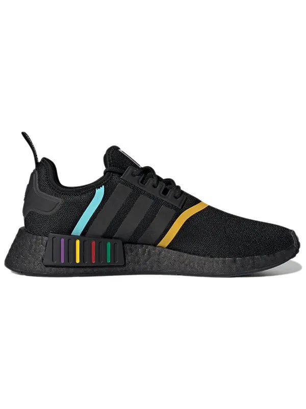 Кроссовки disney pixar x nmd_r1 Adidas — изображение 2 из 4, черный/белый