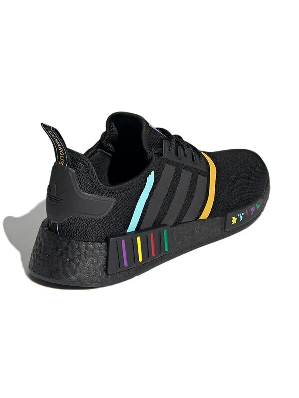 Кроссовки disney pixar x nmd_r1 Adidas — изображение 4 из 4, черный/белый