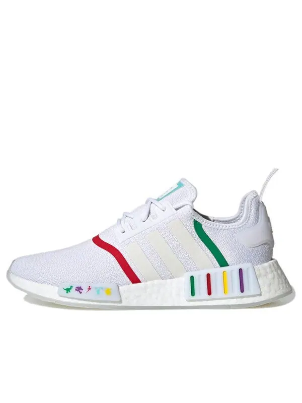 Кроссовки disney pixar x nmd_r1 Adidas — изображение 1 из 4, белый/черный
