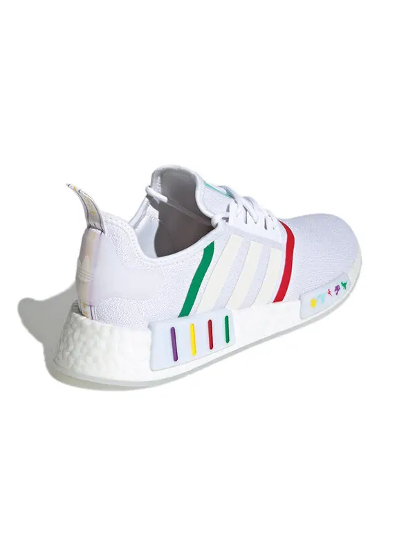 Кроссовки disney pixar x nmd_r1 Adidas — изображение 4 из 4, белый/черный