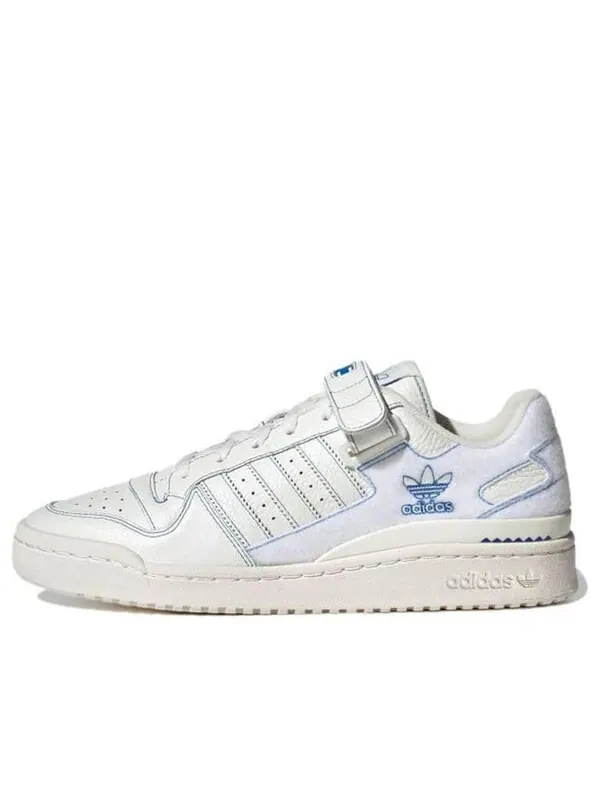 Кроссовки форум низкий Adidas — изображение 1 из 4, белый/синий