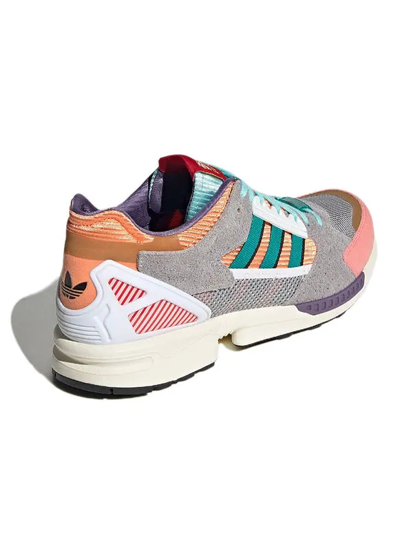Кроссовки zx 10 8 Adidas — изображение 4 из 4, серый/оранжевый