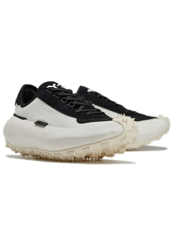 Кроссовки y-3 makura 'white black' Adidas — изображение 3 из 4, белый