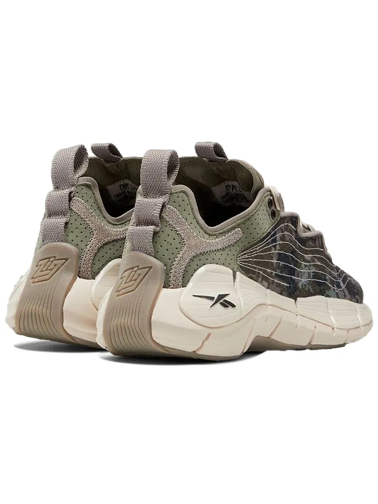 Беговые кроссовки Reebok Billionaire Boys Club x Zig Kinetica 2 'Digi-Camo' — изображение 5 из 6, зеленый