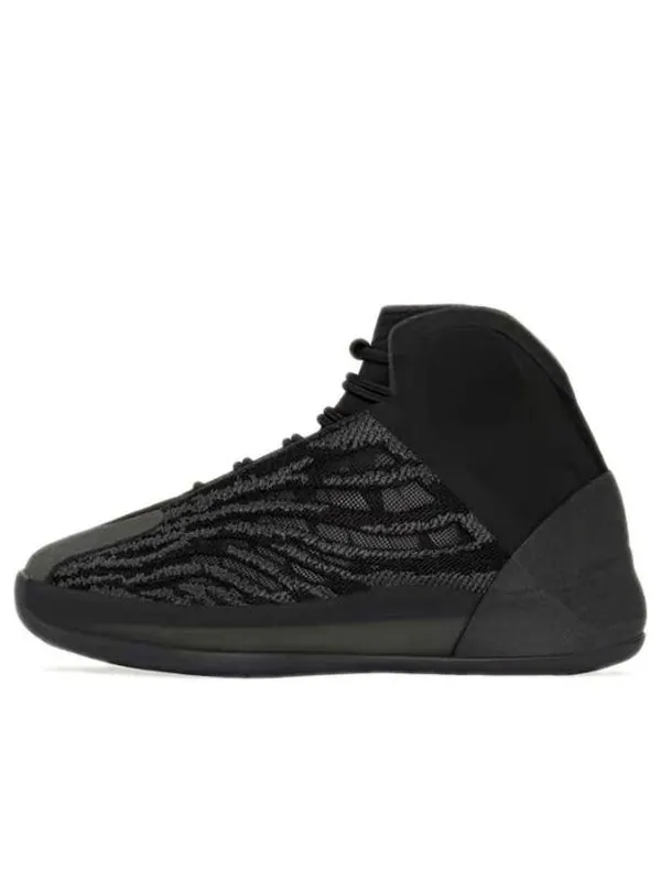 Кроссовки yeezy quantum kids 'onyx' Adidas — изображение 1 из 4, черный/черный