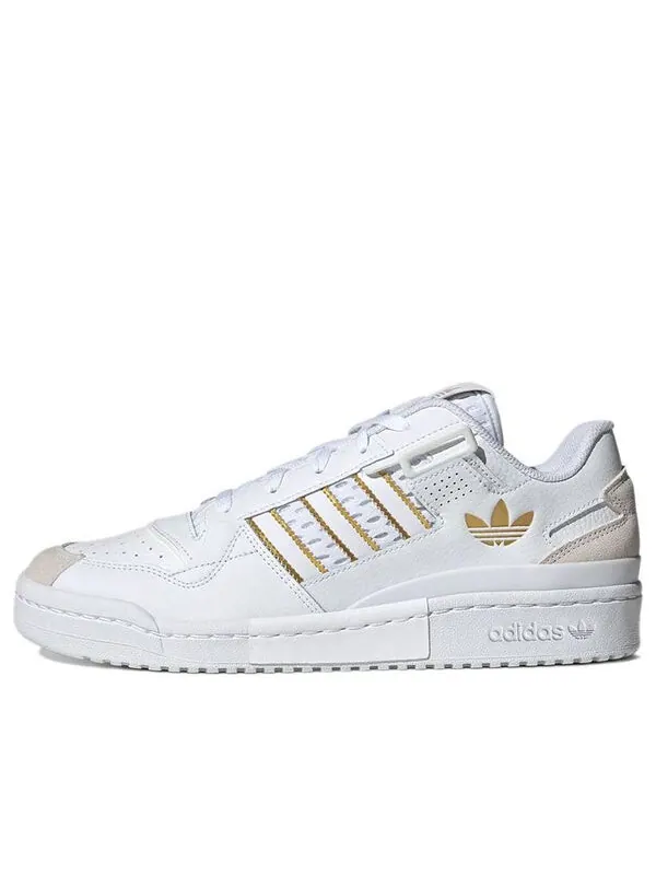Кроссовки форум экспонат низкий Adidas — изображение 1 из 4, белый/золотистый