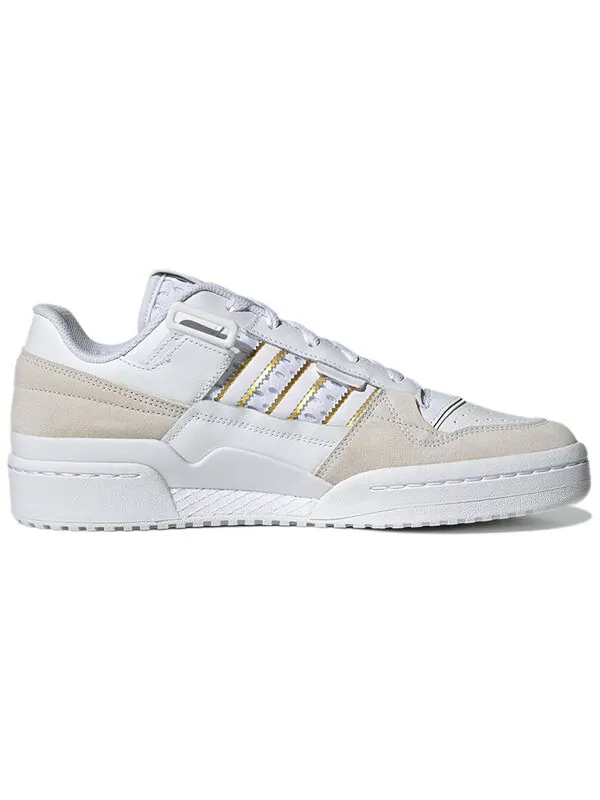 Кроссовки форум экспонат низкий Adidas — изображение 2 из 4, белый/золотистый
