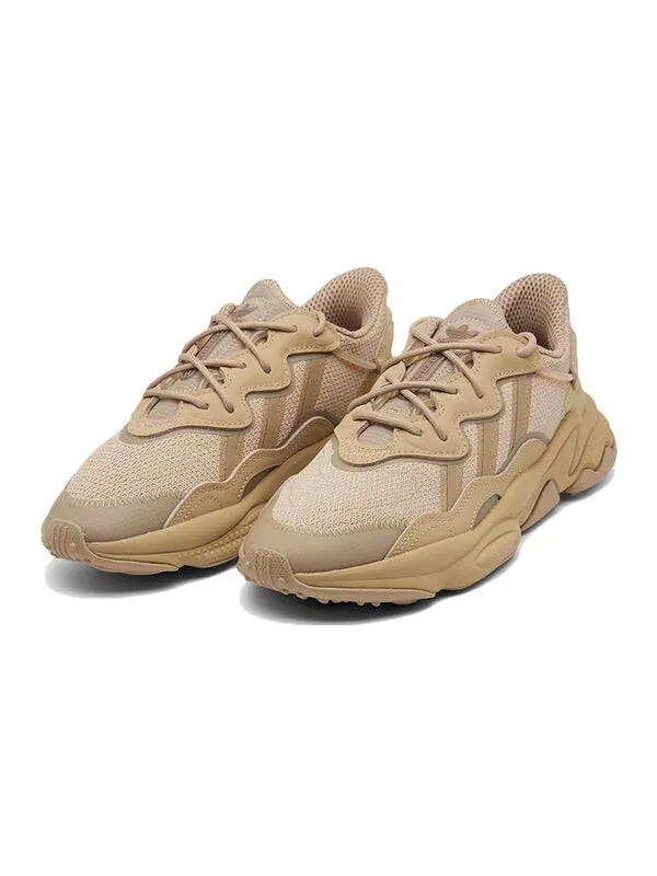 Кроссовки оригиналы ozweego Adidas — изображение 2 из 4, бежевый/бежевый