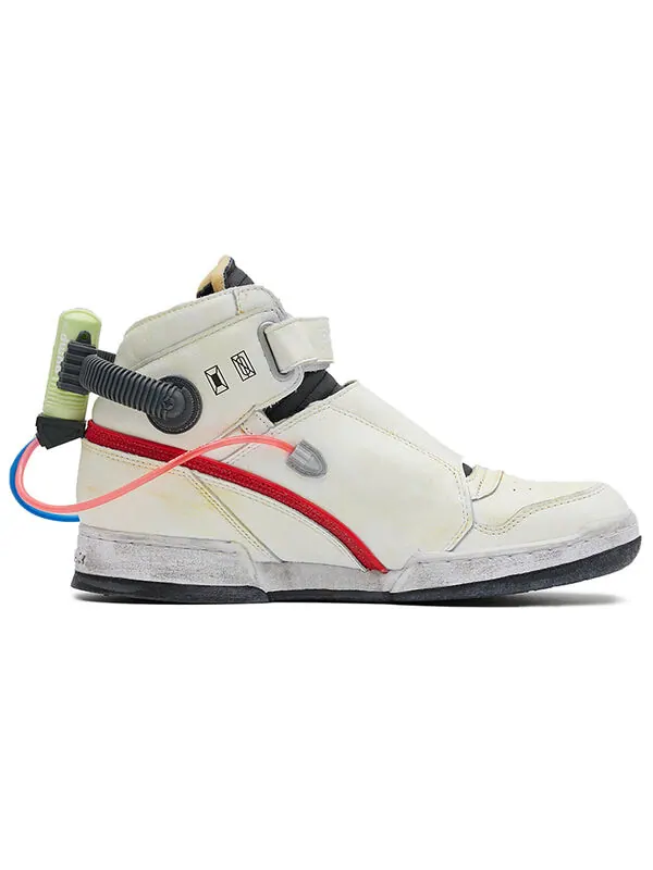 Кроссовки ghostbusters x ghost smashers 'ecto-1 vibes' 2022 Reebok — изображение 2 из 4, белый/красный/синий