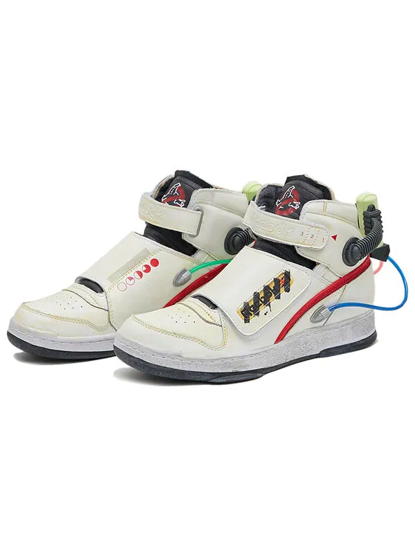 Кроссовки ghostbusters x ghost smashers 'ecto-1 vibes' 2022 Reebok — изображение 3 из 4, белый/красный/синий