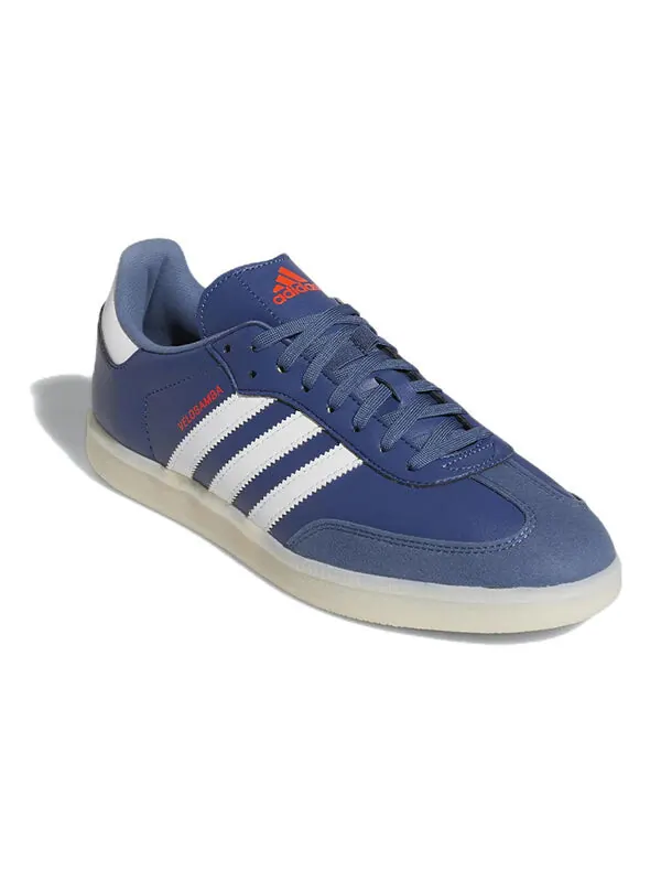 Кроссовки velosamba веганские Adidas — изображение 3 из 4, синий/белый