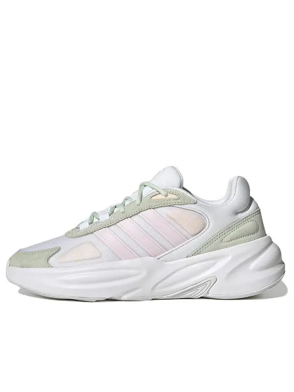 Кроссовки ozelle cloudfoam lifestyle running shoes 'white almost pink' Adidas — изображение 1 из 4, белый/розовый/оранжевый