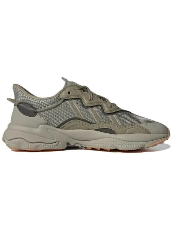 Кроссовки ozweego Adidas — изображение 2 из 4, зеленый/серый/черный