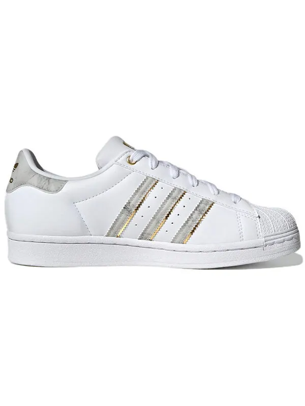 Кроссовки суперзвезда Adidas — изображение 2 из 4, белый/серый