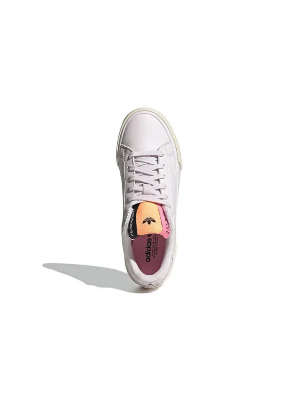 Кроссовки оригиналы суд турино Adidas — изображение 4 из 4, розовый/белый/розовый