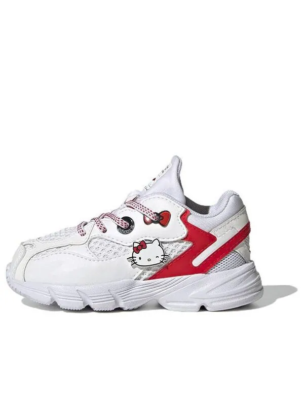 Кроссовки hello kitty x astir 'white vivid red' Adidas — изображение 1 из 4, белый/красный/черный