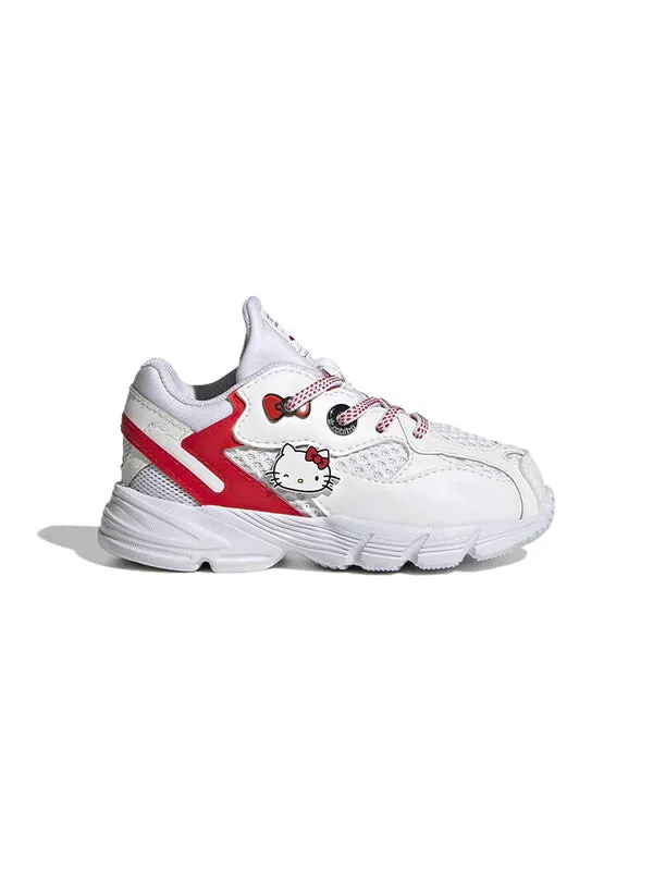 Кроссовки hello kitty x astir 'white vivid red' Adidas — изображение 2 из 4, белый/красный/черный