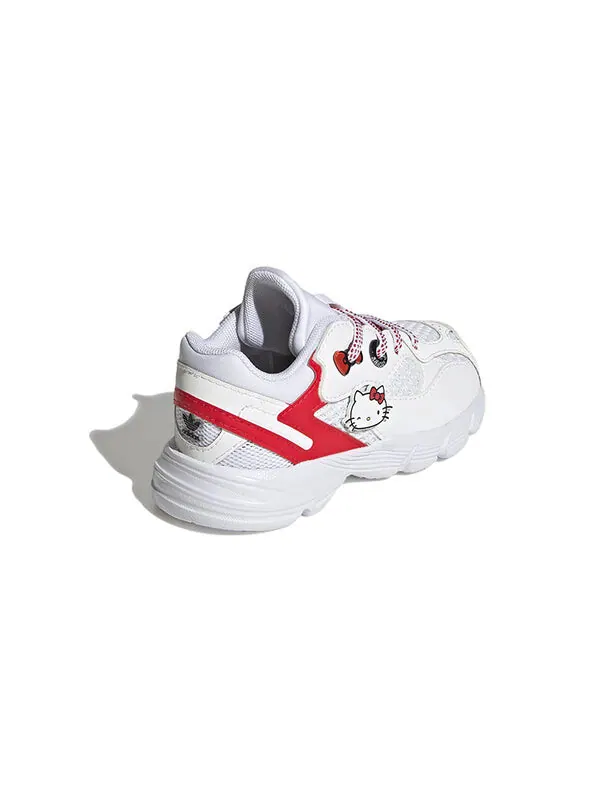 Кроссовки hello kitty x astir 'white vivid red' Adidas — изображение 4 из 4, белый/красный/черный