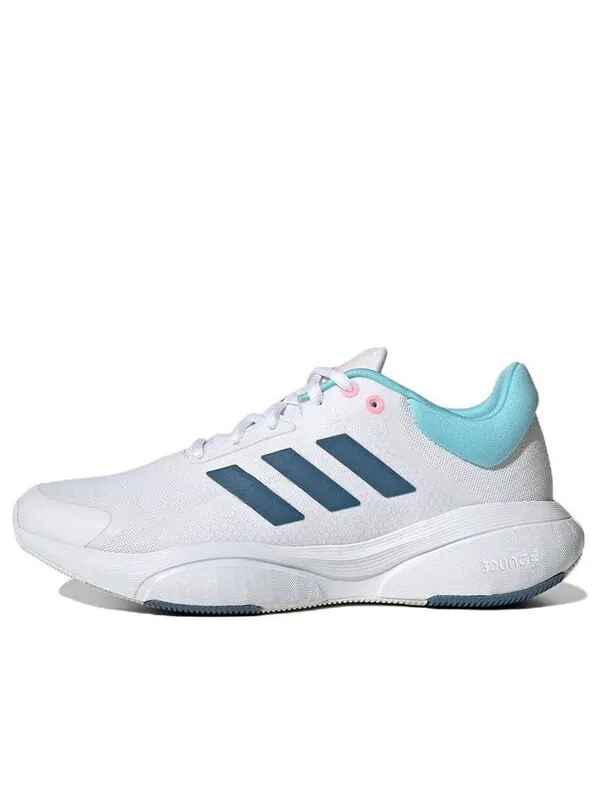 Ответ на кроссовки Adidas — изображение 1 из 4, белый/синий/розовый