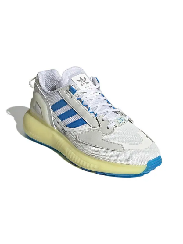 Кроссовки оригинал zx 5k boost Adidas — изображение 3 из 4, белый/синий/желтый/серый