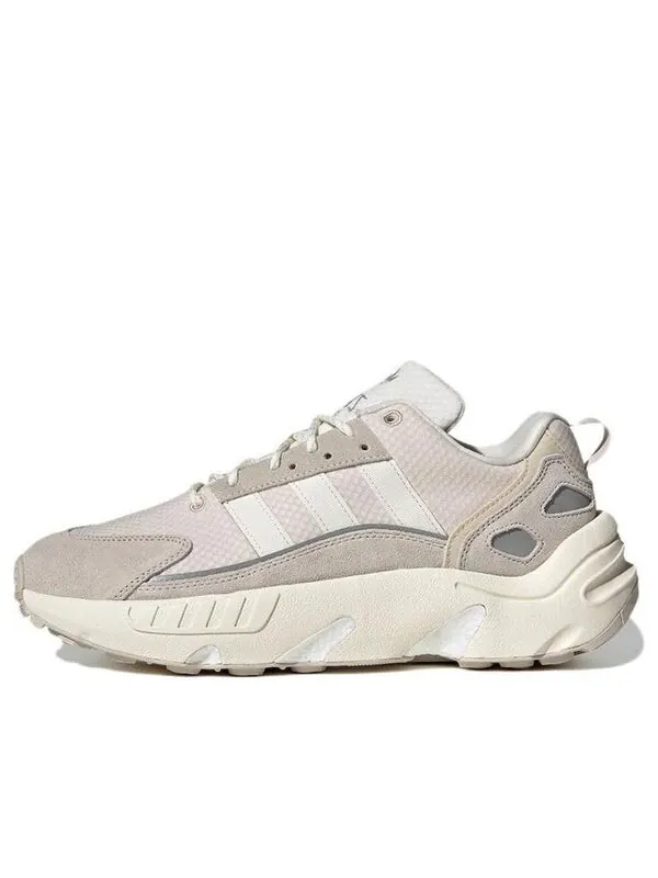 Кроссовки оригинал zx 22 boost Adidas — изображение 1 из 4, бежевый