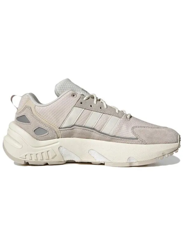 Кроссовки оригинал zx 22 boost Adidas — изображение 2 из 4, бежевый