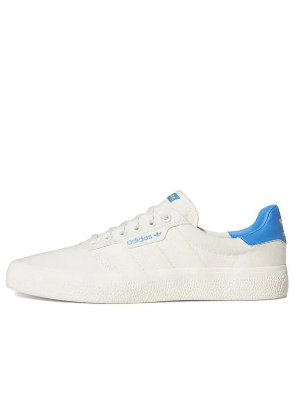 Кроссовки оригиналы 3mc vulc Adidas — изображение 1 из 4, белый/синий