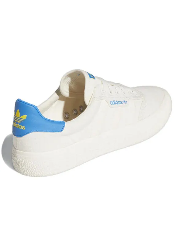 Кроссовки оригиналы 3mc vulc Adidas — изображение 4 из 4, белый/синий