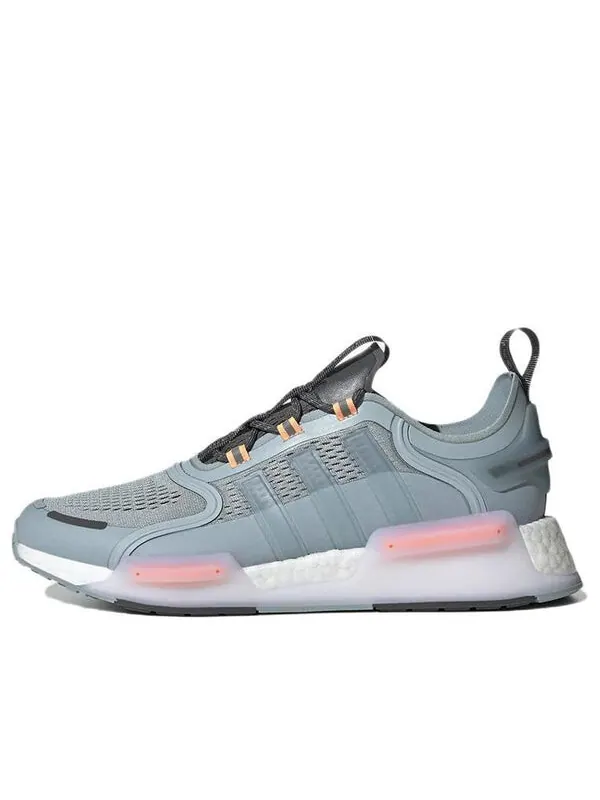 Кроссовки nmd_v3 Adidas — изображение 1 из 4, серый/белый/оранжевый