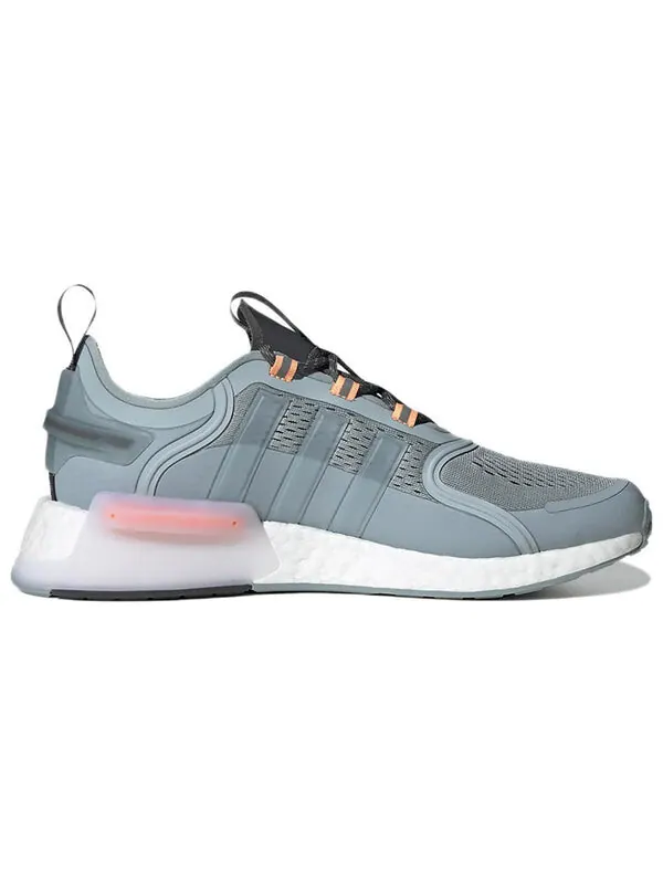 Кроссовки nmd_v3 Adidas — изображение 2 из 4, серый/белый/оранжевый