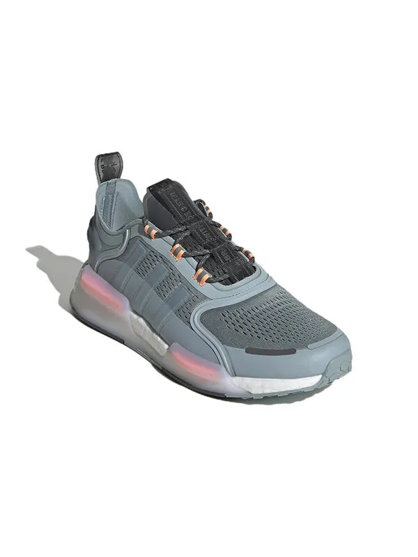 Кроссовки nmd_v3 Adidas — изображение 3 из 4, серый/белый/оранжевый