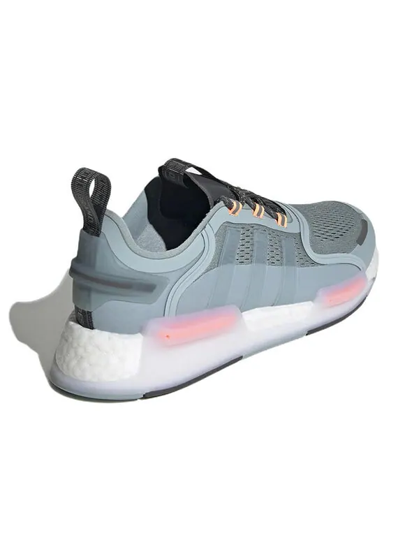 Кроссовки nmd_v3 Adidas — изображение 4 из 4, серый/белый/оранжевый