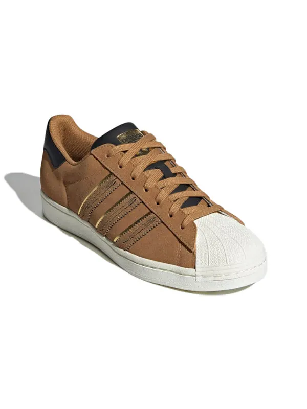 Кроссовки оригиналы суперзвезда cny Adidas — изображение 3 из 4, коричневый/белый/черный
