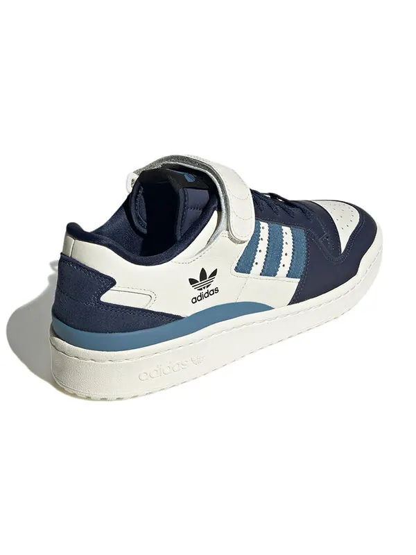 Кроссовки оригиналы форум 84 низкие Adidas — изображение 4 из 4, белый/темный синий/синий