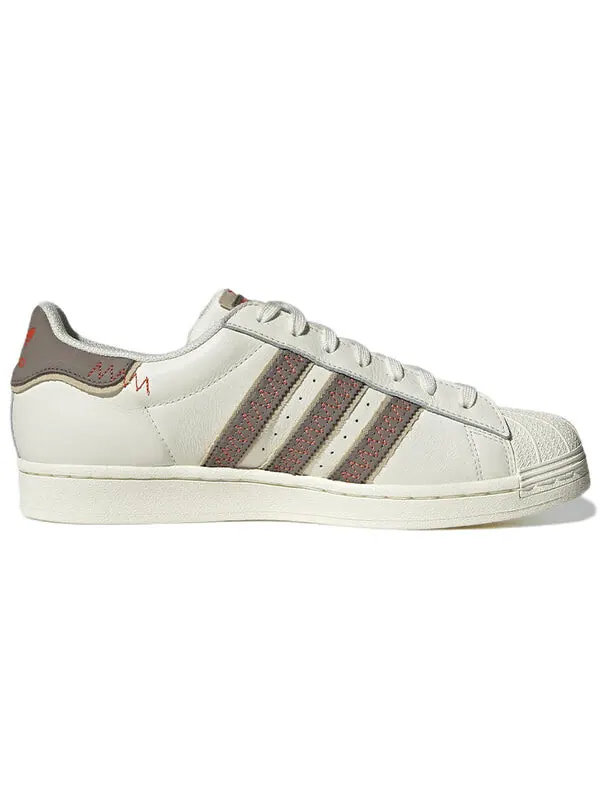Кроссовки оригиналы суперзвезда Adidas — изображение 2 из 4, белый/темный серый