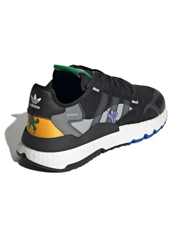 Кроссовки оригинальные nite jogger Adidas — изображение 4 из 4, черный