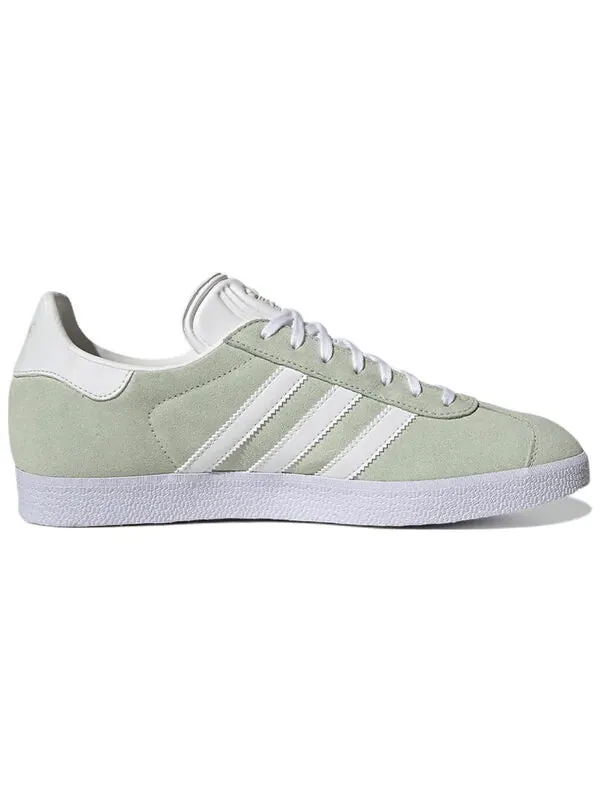 Кроссовки газель Adidas — изображение 2 из 4, зеленый/белый