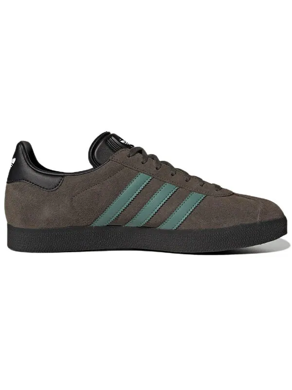 Кроссовки газель Adidas — изображение 2 из 4, коричневый/зеленый
