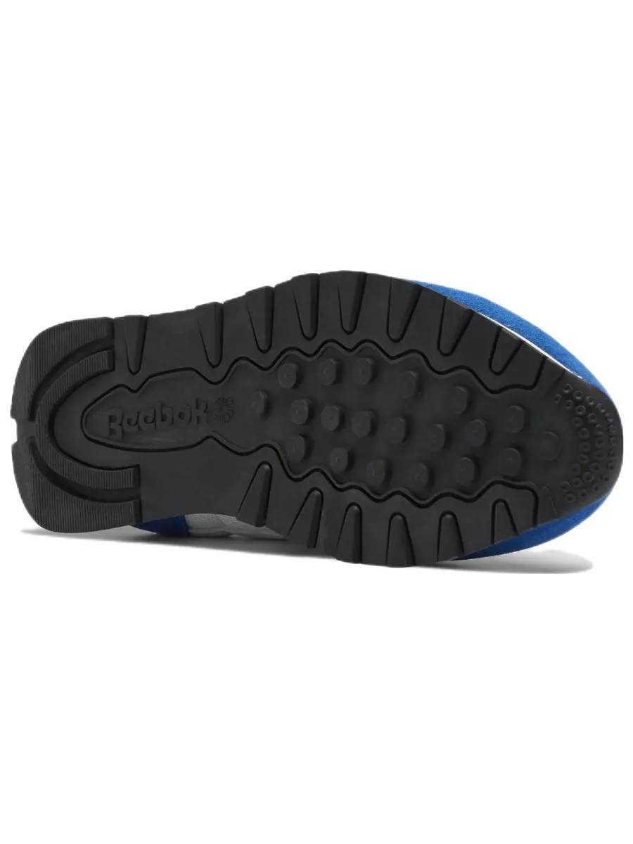 Беговые кроссовки Reebok Classic Leather 'Make It Yours - White Vector Red Blue' — изображение 6 из 6, синий