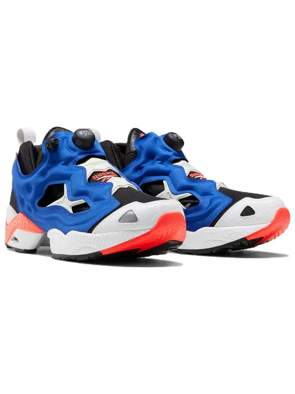 Кроссовки instapump fury 95 'black collegiate royal neon cherry' Reebok — изображение 3 из 4, синий/белый