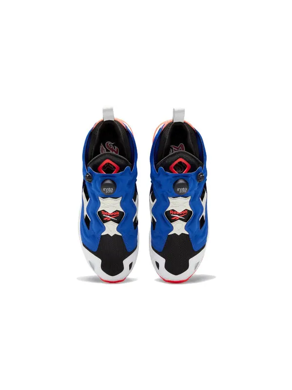 Кроссовки instapump fury 95 'black collegiate royal neon cherry' Reebok — изображение 4 из 4, синий/белый
